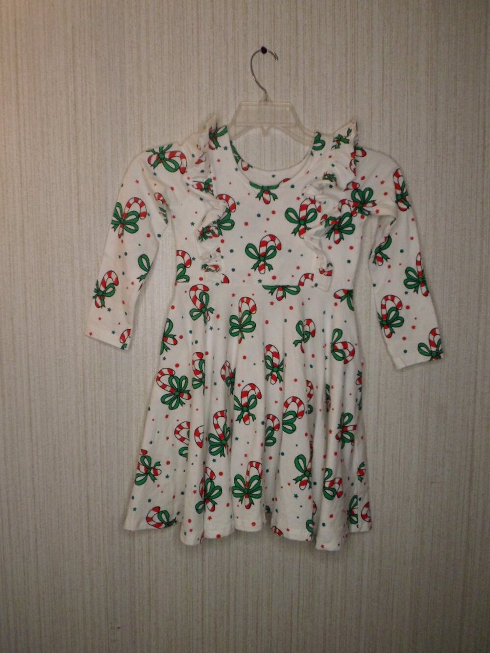 Girls Candy Cane "Cecilia" Dress Size 8-10
